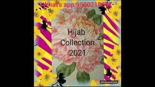 Hijab collections 2021, online reselling, resellers most welcome, for details what's app:9500218607