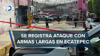 Mujer resulta lesionada en balacera en Ecatepec; qued&oacute; en medio del ataque