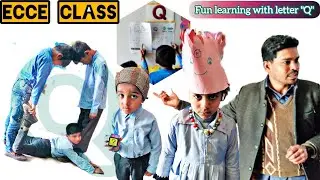 ECCE Class English alphabet activity @Usman.n. 