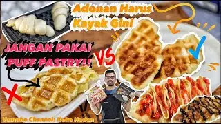JANGAN TERTIPU! CROFFLE TIDAK COCOK PAKE PUFF PASTRY, HARUSNYA PAKE INI!