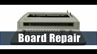 Electric Typewriter Repair (yes seriously)