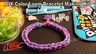 Loom Band Bracelet making kit and How to use | JK Arts 313