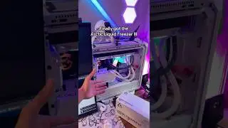 Upgrading my cpu cooler 😳 #cpucooler #gamingsetup #pcs #gamingcomputer #gaming #pcbuild