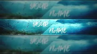 FREE Banner Template #15 - Underwater