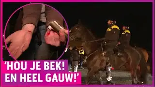 Anti-AZC-demo escaleert, PowNed-ploeg bekogeld: &lsquo;K*nkergek!&rsquo;