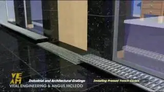 Vital Engineering-  Pressed Trench covers installation