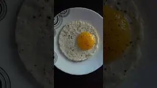 Bulls Eye | Sunny Side Up #shorts #egg #asmr #friedegg #hunger