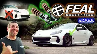 FEAL 441+ Coilovers INSTALLED ON OUR BRAND NEW BRZ!!