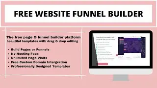 Best FREE Website Creator & Sales Funnel Builder | GrooveFunnels Review (ClickFunnels Alternative)