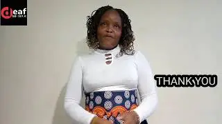 Kenyan sign language #etiquette