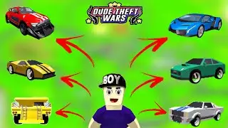 Dude Theft Wars All The Special Vehicles Loction And Place !!😱