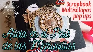 ÁLBUM DE FOTOS ALICIA EN EL PAÍS DE LAS MARAVILLAS - SCRAPBOOK