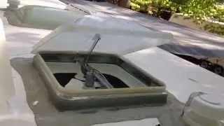 How To Install A Camco RV Roof Vent Cover - Tutorial