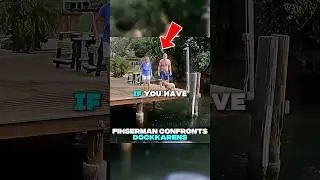 Fisherman Confronts Dock Karens 😳 #shorts