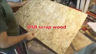 Upcycling OSB - Osb wood project  🔻