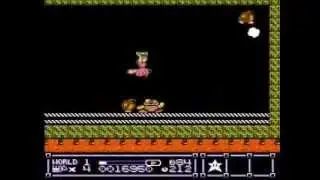 Super Mario Bros 3 (Nes) (SMB3 Hack) - Peach in Boom boom Battle