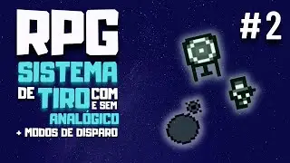 COMO FAZER SISTEMA DE TIRO NO POCKET CODE (com e sem analógico/ +modos de disparo) RPG parte:2