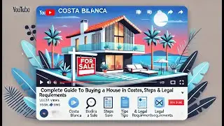 🌞 Complete Guide to Buying a House in Spain 🏡 | Legal Requirements, Tips, Advice #SpainProperty