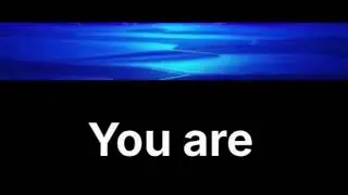 You are