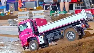 Awesome Rc Truck´s I Minibaustelle Alsfeld 2017 I Rc Construction-Site I MAN I Liebherr