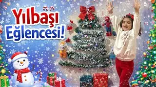 Minik Yılbaşı Mutluluğu 🎅🎄 l Çok Heyecanlı 🎄@oynayalımhadi @elifsinemtv @trtcocuk