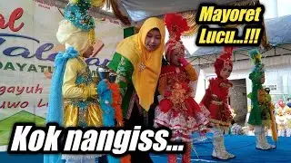 LUCU MAYORET KECIL NANGIS SEBELUM PERFORM