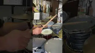 🥁The FIRST double bass fill to learn #drumlessons #drumlesson