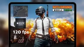 BGMI 120 FPS iPad Pro 2018 - Performance, Heat & Battery Test