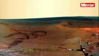 Extraordinary 360 panorama picture of Mars beamed back by Nasa Rover