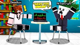 Minecraft Among Us, But There's A Lie Detector!