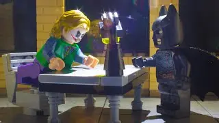 Lego Joker's Interrogation scene from The Dark Knight MOC