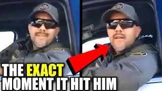 Civilian FLIPS the Script on Border Patrol Agent, Leaves Him STUTTERING