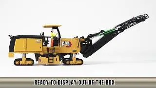 Caterpillar PM622 Cold Planer and Caterpillar AP655 Asphalt Machine [Diecast Masters 1:50]