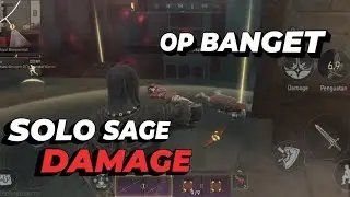 SOLO GAMEPLAY SAGE DAMAGE, OP TERNYATA - Gold And Glory