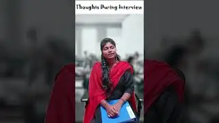 Thoughts During Interview | Vadivelu Version
