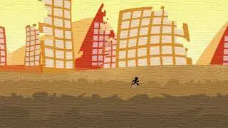 Paper Parallax Background