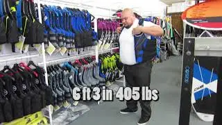 hyperlite tall neoprene life jacket for 400lb man 5XL-TALL