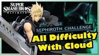 Sephiroth Challenge is that hard (Easy, Normal & Very Hard Mode) - Super Smash Bros. Ultimate