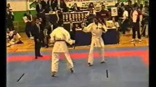 Cto España senior karate 1997 Ángel Ramiro Vs Carlos Meana
