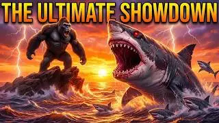 KING KONG vs MILLIONS of METAL-EATING SHARKS &ndash; Insane Ocean Battle | King Kong Movie