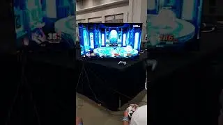 Andrew playing Super Smash Bros Ultimate at Otakon 2022