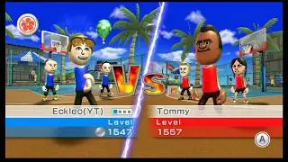Wii Sports Resort- Basketball Champion Match!