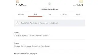 Nature isle dominica t10 live,sari sari sunriser vs banana aute warriors live match today