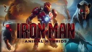🚀🔥🐾Iron Man Animal Hybrids: Ultimate AI Mashup! 🚀🔥🐾#video #marvel #animals