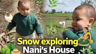 Snow’s Cute Adventures at Nani’s Place 🏡💛 | Exploring Everything