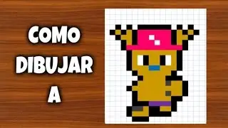 Como dibujar a Tony Chopper | Para Minecraft | Pixel Art | How to draw Tony Chopper