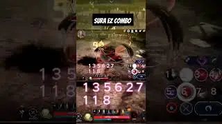 Black Desert Mobile | SURA  Ez COMBO #blackdesertmobile #pvp #bdm #sura