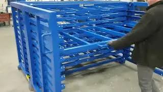 Rack à tiroirs pour stockage de tôles – Tours de stockage à tiroirs