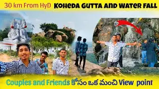 Koheda gutta || Hanuman temple || Highway waterfalls Hyderabad