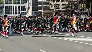 The Scots College - Pipes and Drums ANZAC DAY 2024